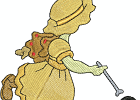Spring Time Sun Bonnet - 009